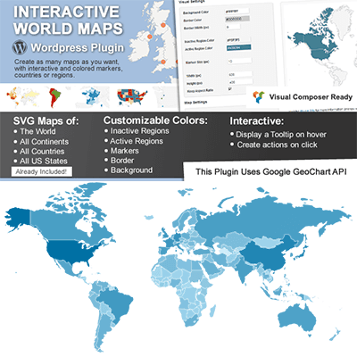 Interactive World Maps - Tony Công