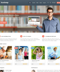 Academy – Learning Management Theme