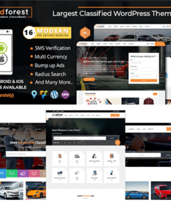 AdForest – Classified Ads WordPress Theme