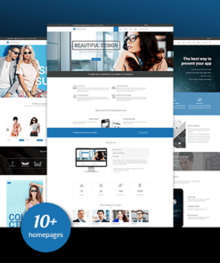 Adama – Responsive Multi-Purpose WordPress Theme