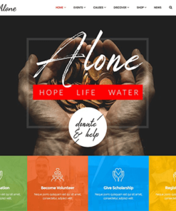 Alone – Charity Multipurpose Non-profit WordPress Theme