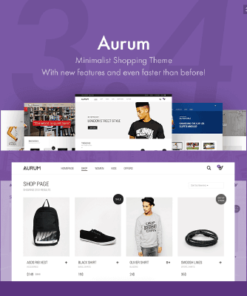 Aurum – Minimalist Shopping Theme