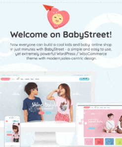 BabyStreet – WooCommerce Theme for Kids Toys and Clothes Shops
