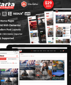 Barta – News & Magazine WordPress Theme