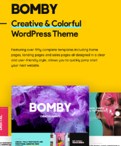 Bomby – Creative Multi-Purpose WordPress Theme
