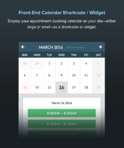 Booked – Appointment Booking for WordPress