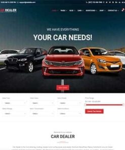 Car Dealer Automotive WordPress Theme – Responsive