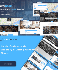 CityBook – Directory & Listing WordPress Theme