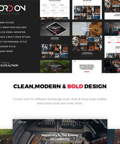 Cordon – Responsive One Page & Multi Page Portfolio Theme