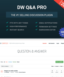 DW Question & Answer Pro – WordPress Plugin