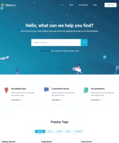 Docly – Documentation And Knowledge Base WordPress Theme with bbPress Helpdesk Forum