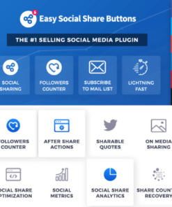 Easy Social Share Buttons for WordPress