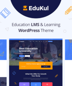 Edukul | Online Courses WordPress Theme