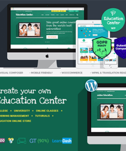 Education Center | Training Courses WordPress Theme