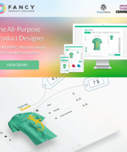 Fancy Product Designer WooCommerce WordPress