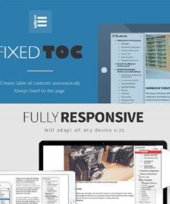 Fixed TOC – table of contents for WordPress plugin