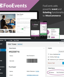 FooEvents for WooCommerce + Addon
