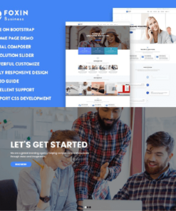 Foxin – Responsive Business WordPress Theme