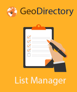 GeoDirectory List Manager