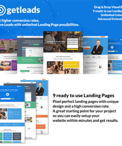 Getleads High-Performance Landing Page WordPress Theme