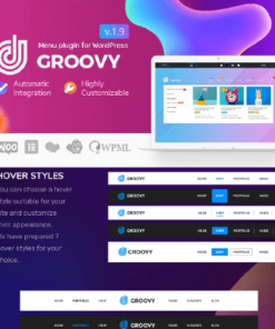 Groovy Mega Menu – Responsive Mega Menu Plugin for WordPress