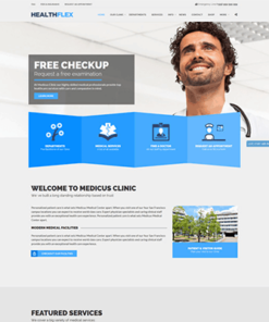 HEALTHFLEX – Doctor Medical Clinic & Health WordPress Theme