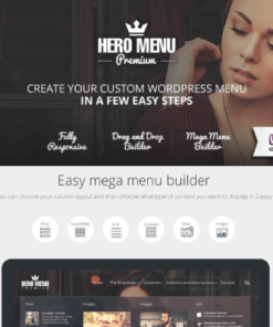 Hero Menu Responsive WordPress Mega Menu Plugin