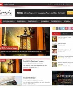 Jarida – Responsive WordPress News, Magazine, Blog