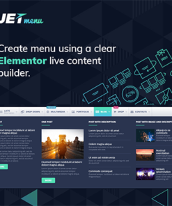 JetMenu – Mega Menu for Elementor Page Builder