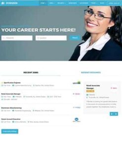 Jobseek – Job Board WordPress Theme