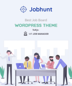 Jobhunt – Job Board WordPress theme for WP Job Manager