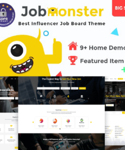 Jobmonster – Job Board WordPress Theme