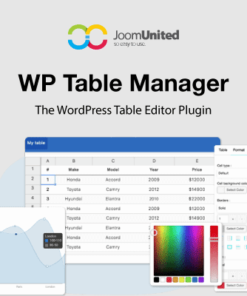 JoomUnited WP Table Manager