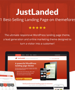 JustLanded – WordPress Landing Page