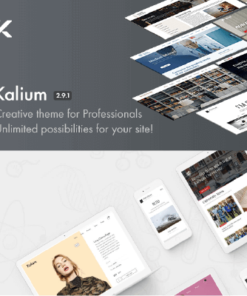 Kalium – Creative Theme for Professionals
