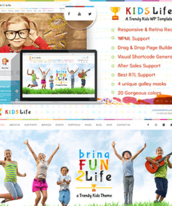 Kids Life | Children WordPress Theme