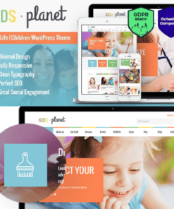 Kids Planet – A Multipurpose Children WordPress Theme for Kindergarten and Playgroup