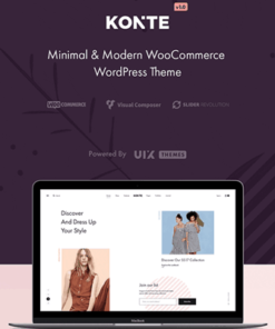 Konte – Minimal & Modern WooCommerce WordPress Theme