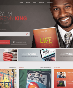 Life Coach WordPress Theme