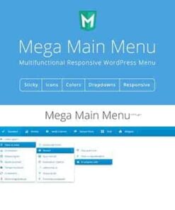 Mega Main Menu – WordPress Menu Plugin