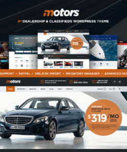 Motors ­- Automotive, Car Dealership, Car Rental, Auto, Classified Ads, Listing WordPress Theme