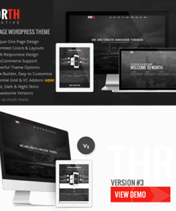North – One Page Parallax WordPress Theme