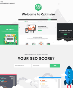 Optimize – SEO, Digital Marketing, Social Media Theme