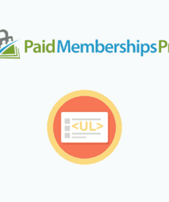 PMPro – Levels Page in UL Layout