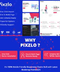 Pixzlo – Creative Theme for Professionals