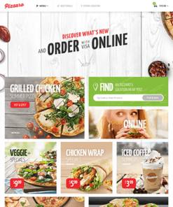 Pizzaro – Fast Food & Restaurant WooCommerce Theme
