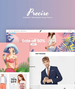 Precise – A Modern, Minimalistic Shop Theme