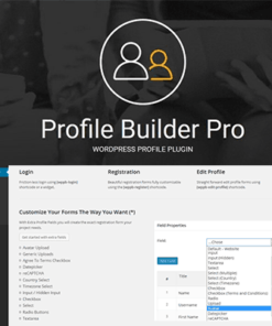 Profile Builder Pro – WordPress Profile Plugin