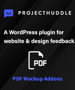 ProjectHuddle – PDF Mockups Addon