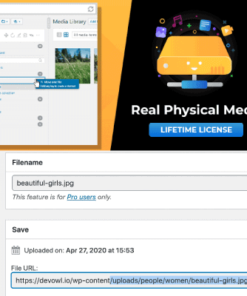WordPress Real Physical Media: Physical Media Folders & SEO Rewrites